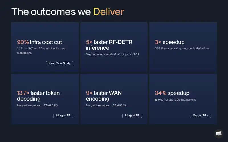 Screenshot of codeflash.ai, further down the homepage
