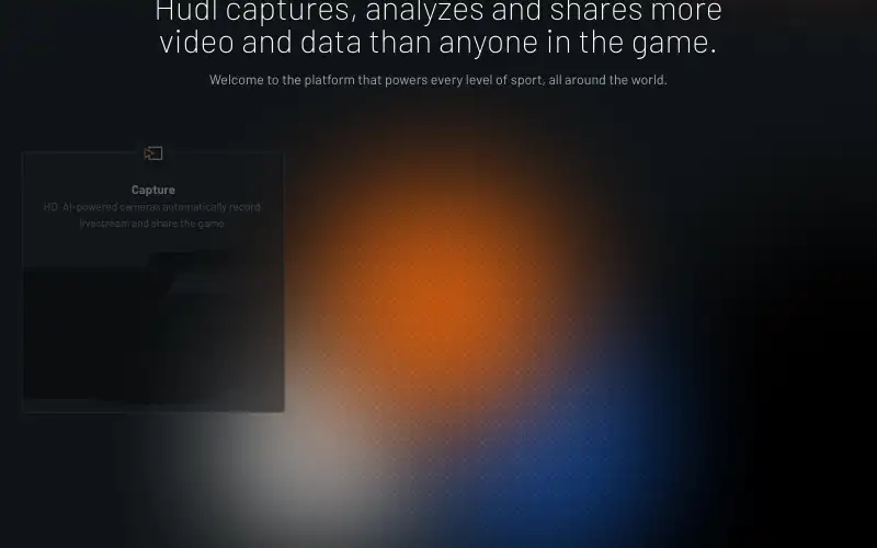 Screenshot of hudl.com, further down the homepage