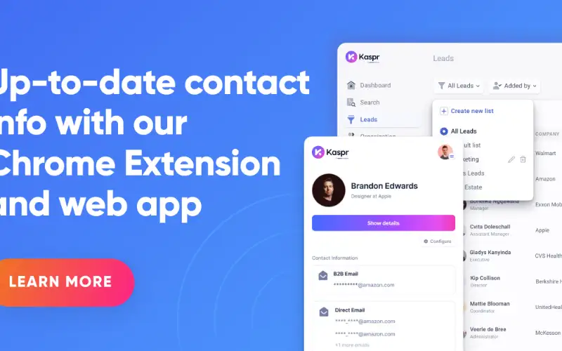 Share picture from kaspr.io