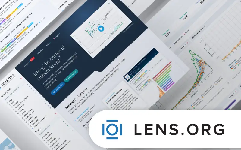 Share picture from lens.org